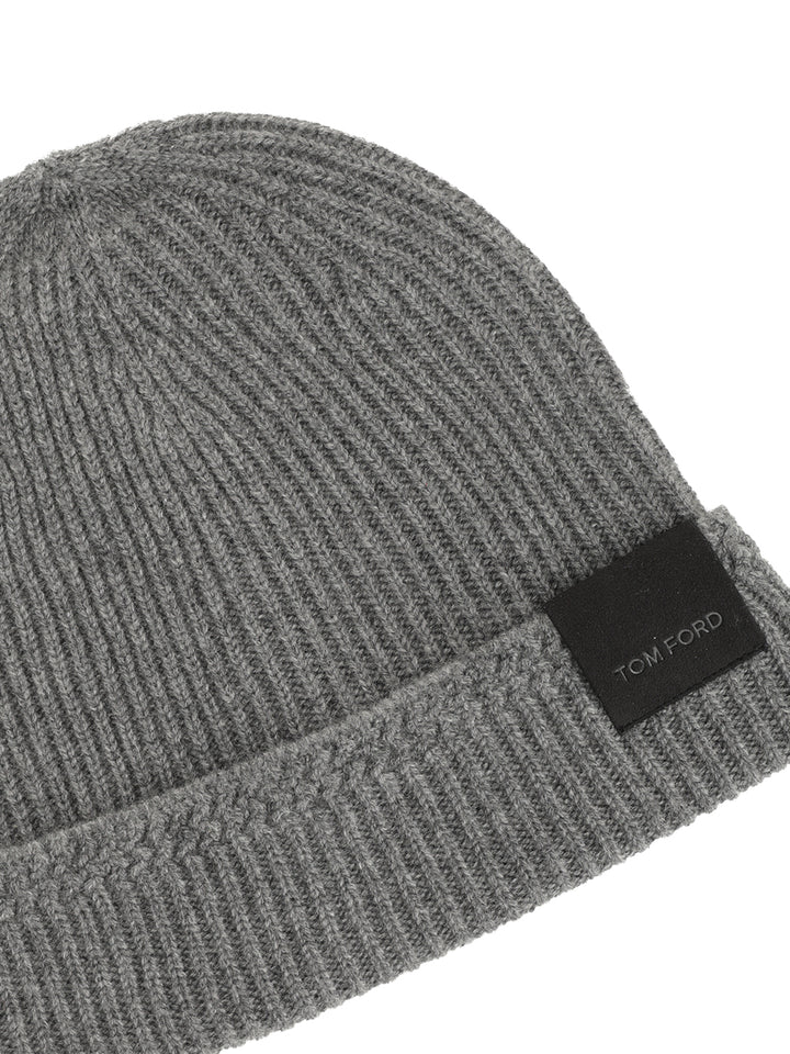 Tom Ford Cashmere Hat Cappelli - Grey | f9449c17dc47ed82474dea8dbc082249651ad55a