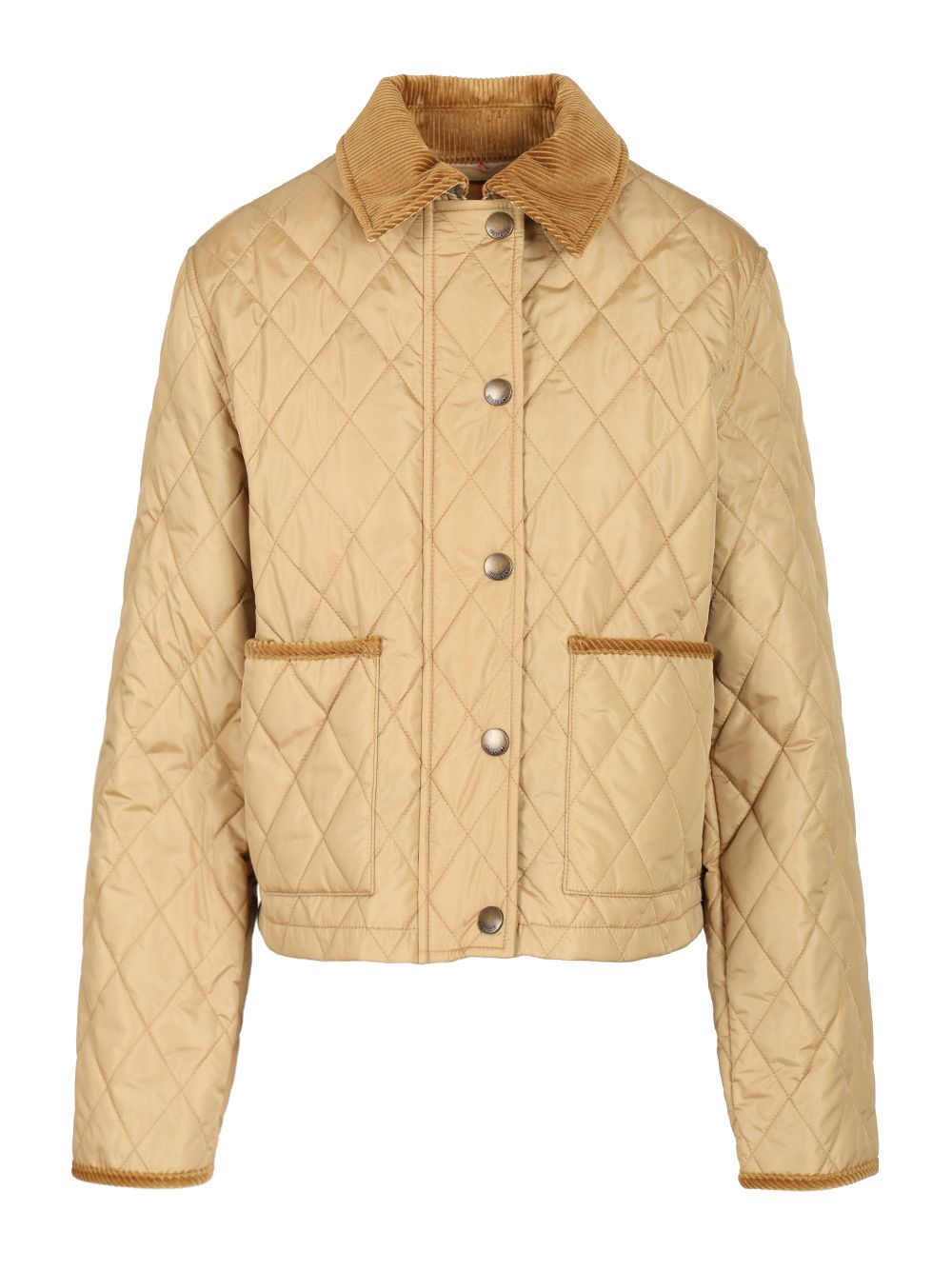 Burberry Cropped Jacket Giacche - Beige | a3e6fd1c04c33edfdc8bb5e4eef4ee8be91ba45b