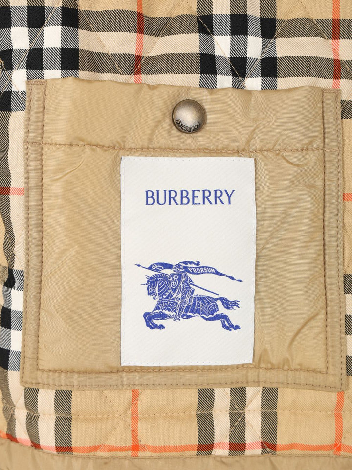 Burberry Cropped Jacket Giacche - Beige | bbd9d5a831cc8817e33d0e25a2949272e4d3cf83