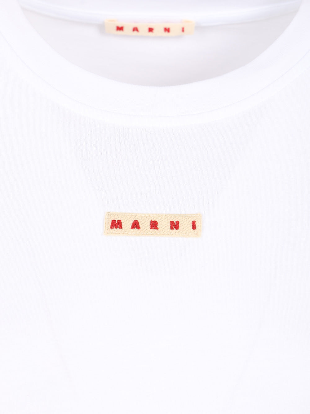Marni Cotton T-Shirt - Bianco | df8b787f7ee72e2c9263dc9f4781a5fb62cc080a