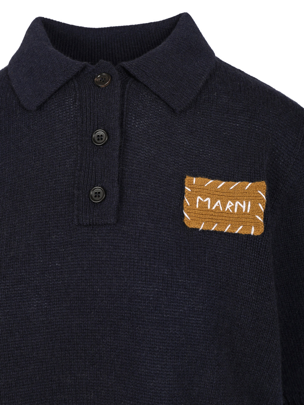Marni Cashmere Polo Sweater Polo shirt - Blu | 4bf956191dfc3db8143d318f3f89ac7c7fa0318d