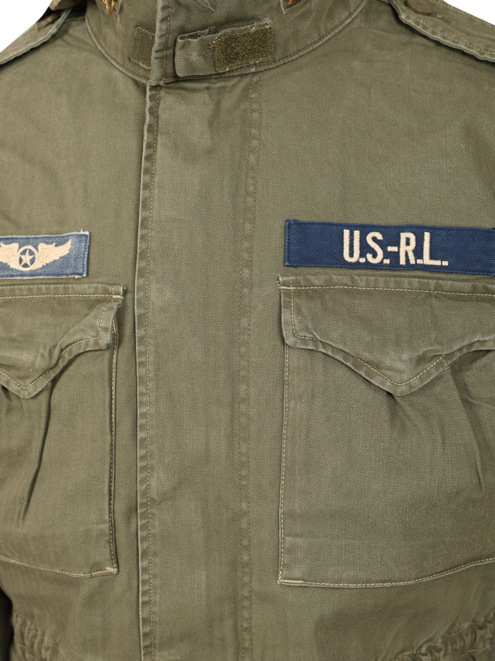 Polo Ralph Lauren Cotton Jacket Giacche - Verde | b5b69fe89b43f5a7291ea23a43121dbec855225b