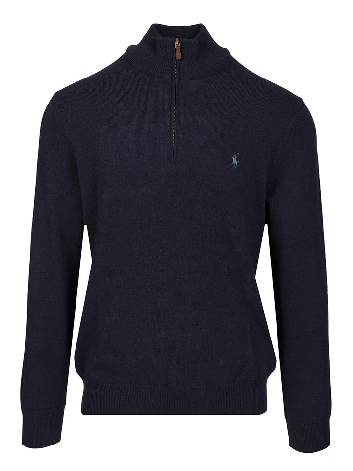 Polo Ralph Lauren Half-Zip Sweater Knitwear - Blu | 565b77c2948add38a74f4b1a8ad6059379e29b7c