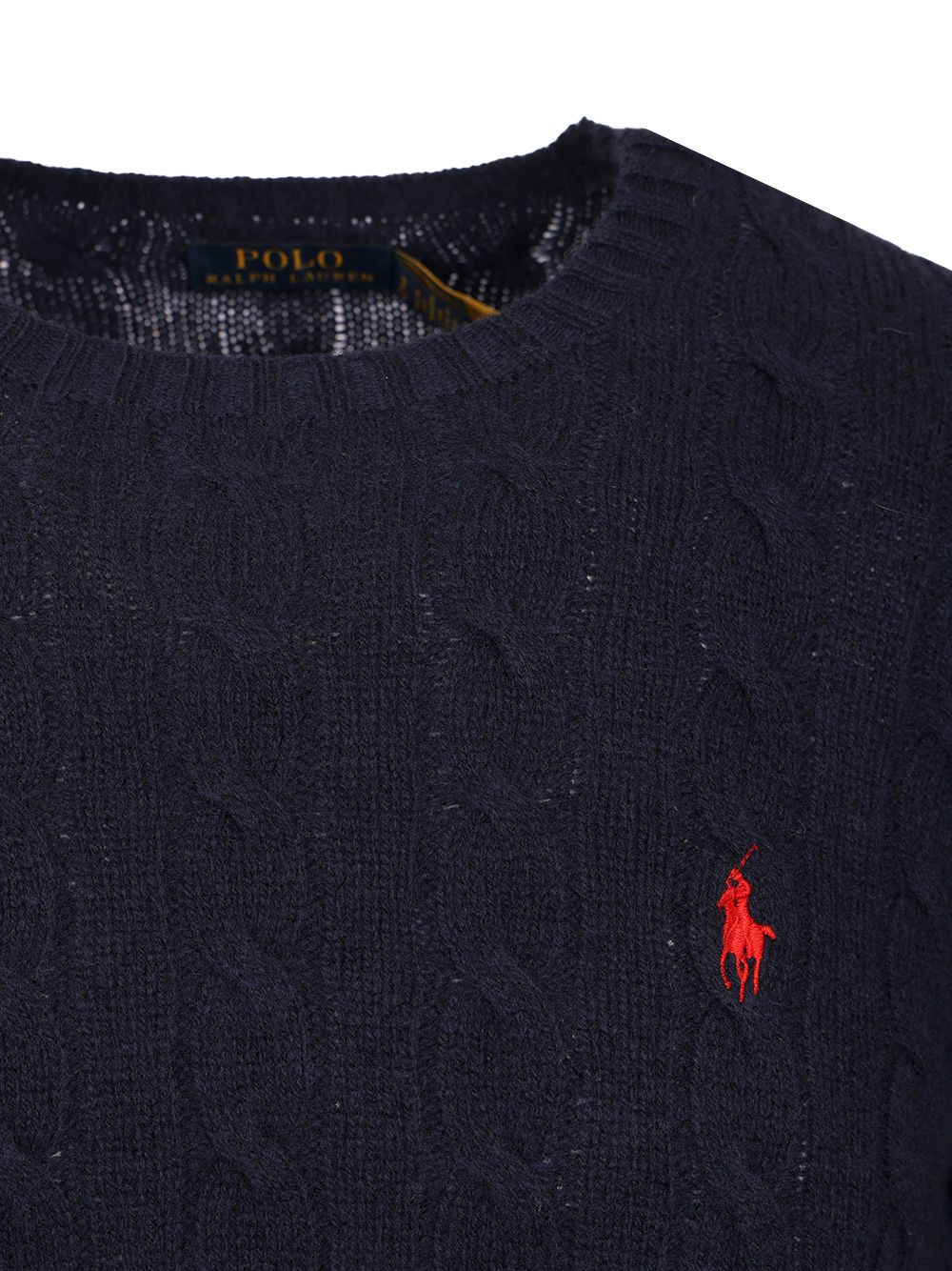Polo Ralph Lauren Cable Knit Sweater Knitwear - Blu | 603dbd3cf897399da1d126596c0ab62377280e2e