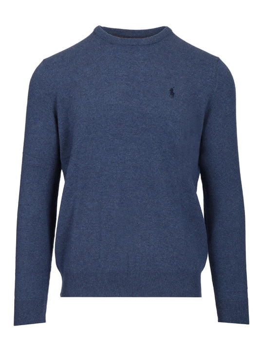Wool Sweater Knitwear Blu