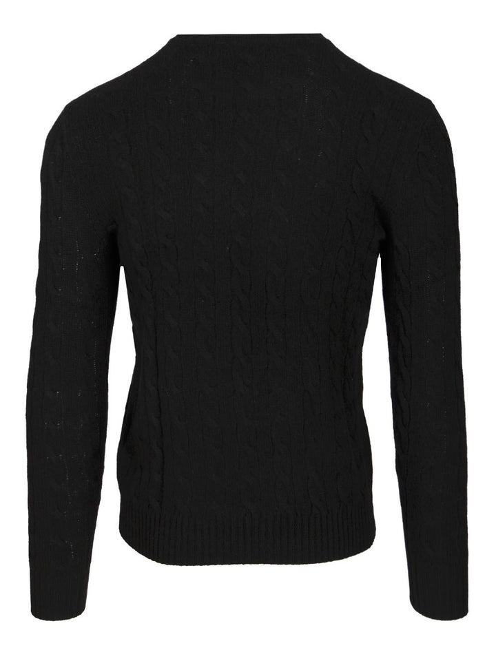 Polo Ralph Lauren Cable Knit Sweater Knitwear - Nero | 34633e81ece3eb0df71fd0e77c00bf52a4b7ef64