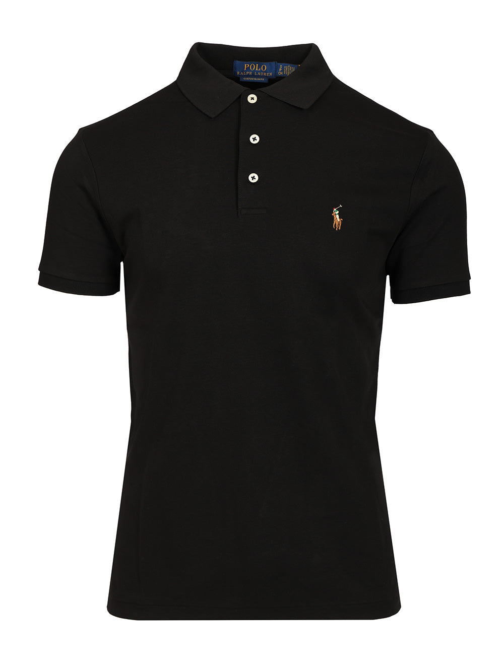 Polo Ralph Lauren Slim Fit Polo shirt - Nero | 0bc3a8c4c23d67482efadde709ff04000492586e