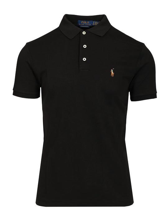 Slim Fit Polo Shirt Nero