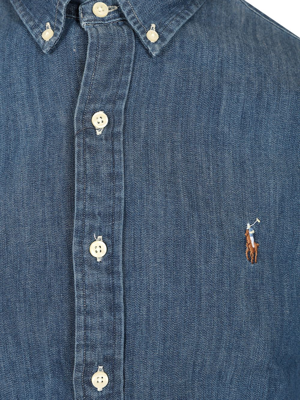 Polo Ralph Lauren Denim Shirt Shirts - Blu | b1c741e1da99c59c959c939ae42e032ff84e9ce5