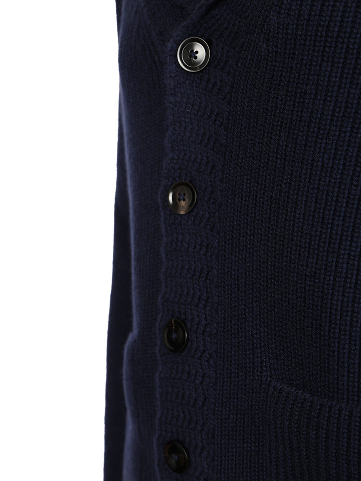Tom Ford Cashmere Cardigan Knitwear - Blu | 9327563b7ce436725fd0c69f9116c4ce8f7eae58