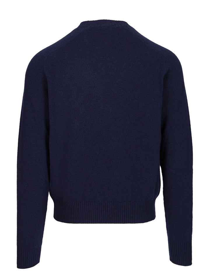 Tom Ford Crew Neck Sweater Knitwear - Blu | fcd506b25fdc64004c8d4223f23c8425a6d3702d
