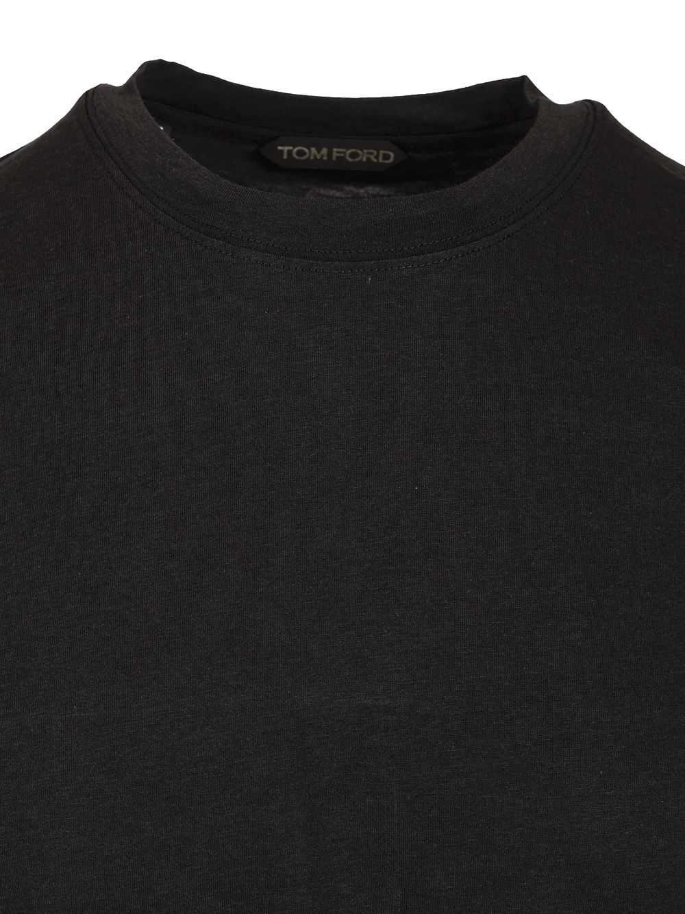 Tom Ford Crew Neck T-Shirt - Nero | 367967c40ec36acb3ce34e7526a8f0f2a3e66fb0