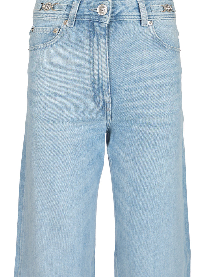Versace Medusa Jeans - Light blue | 6649308ff0df1a0aa34cbeecb594bbdcbc6d86c7