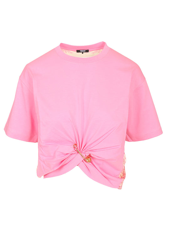 Cotton Jersey T-Shirt Rose