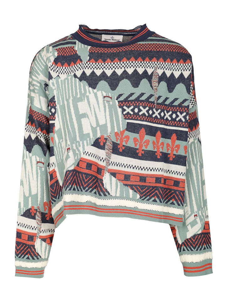 Vivienne Westwood Broken Fair Isle Knitwear - Multicolor | 653a55ed97f53007f3977e44b5aa117a83698e3a