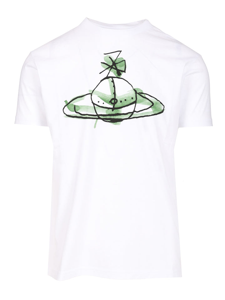 Vivienne Westwood Classic T-Shirt - Bianco | 6f957914d9710a24573578d6d1c735d09f800a06