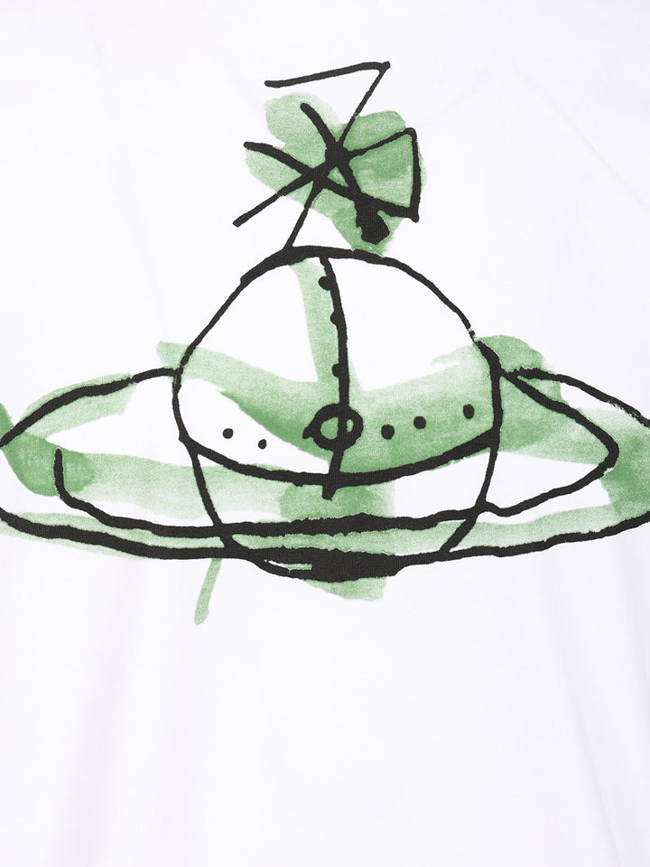 Vivienne Westwood Classic T-Shirt - Bianco | edd350c87173a9c0bbec152bb95f50947df0af84