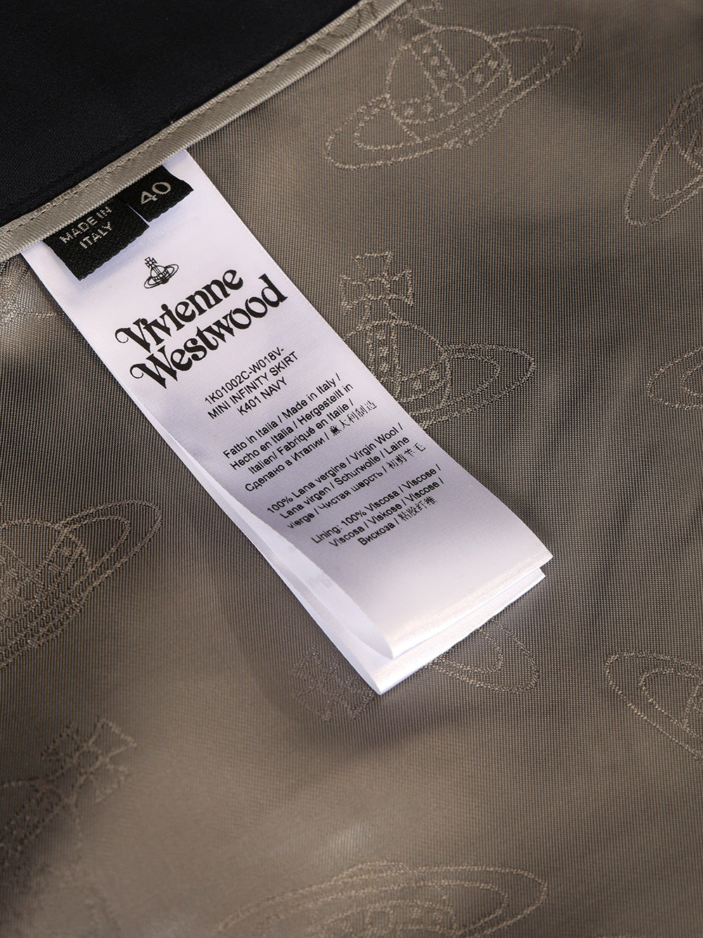 Vivienne Westwood Infinity Gonne - Blu | 0c49246ce6d2a290c25e68d89c5552669f705562