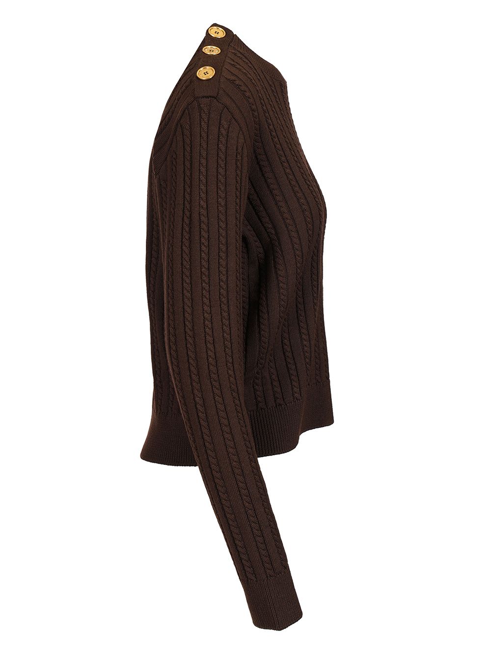 Golden Goose Deluxe Brand Cable-Knit Sweater Knitwear - Marrone | 04b93849c4cc38524ca92ce724de6b85093e417e