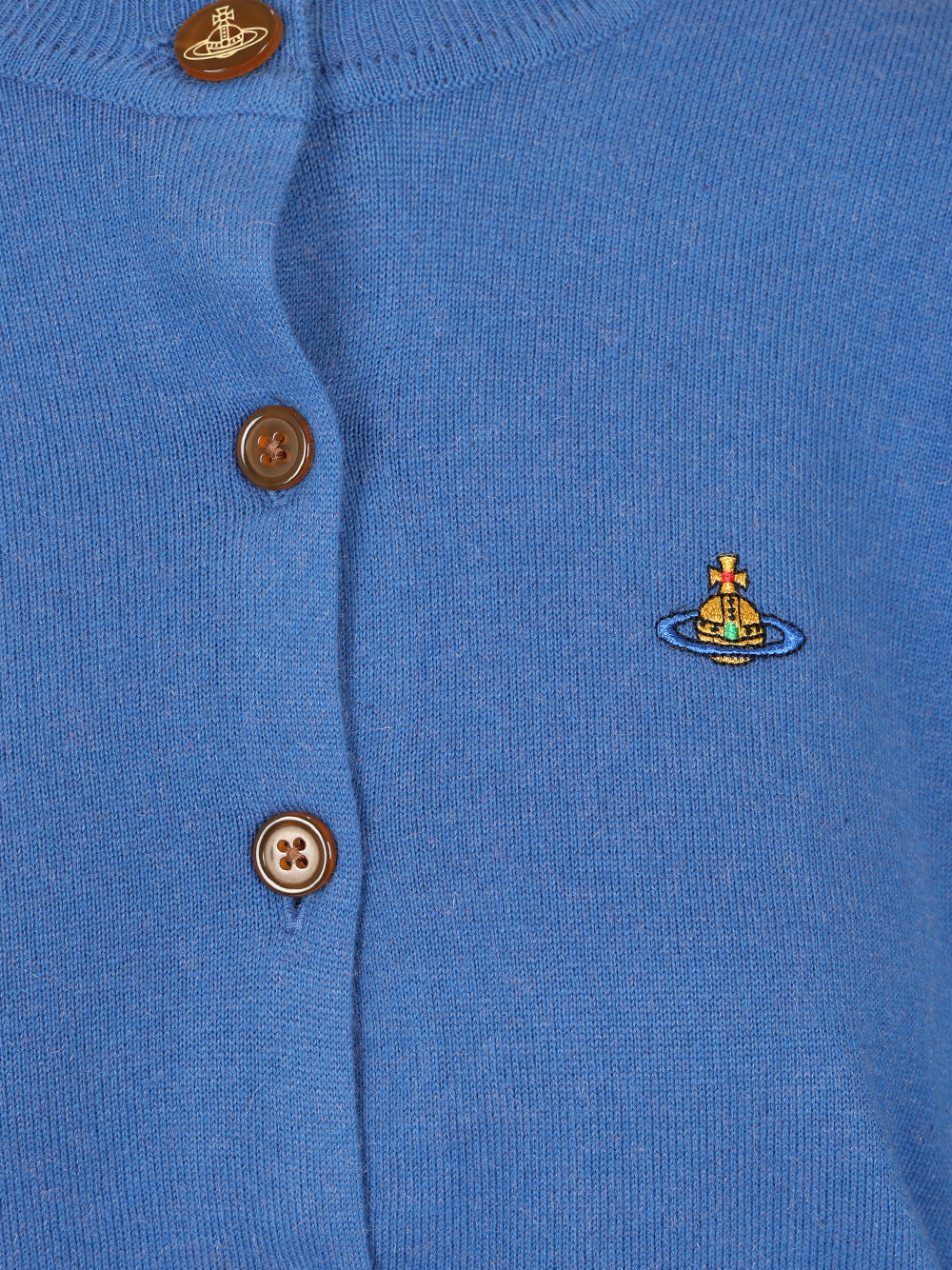 Vivienne Westwood Bea Knitwear - Blu | 2b8b95c720233a3117ea0444d84b7cdba9f23772