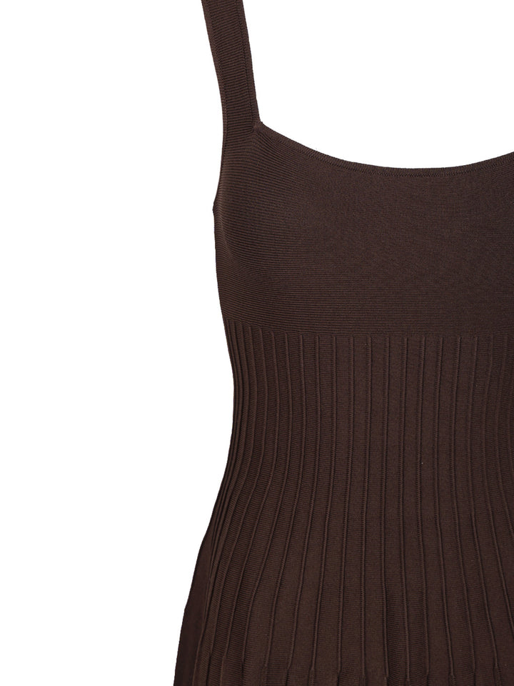 Staud Ellison Abiti - Marrone | 24a7832e1f610daeb5a7ef0e6ea7027212e6646c