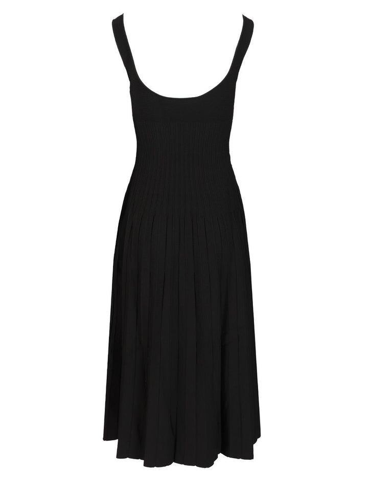 Staud Ellison Midi Dress Abiti - Nero | e003c28b69b4f29159c8b8119e9f5520fb3e0a03