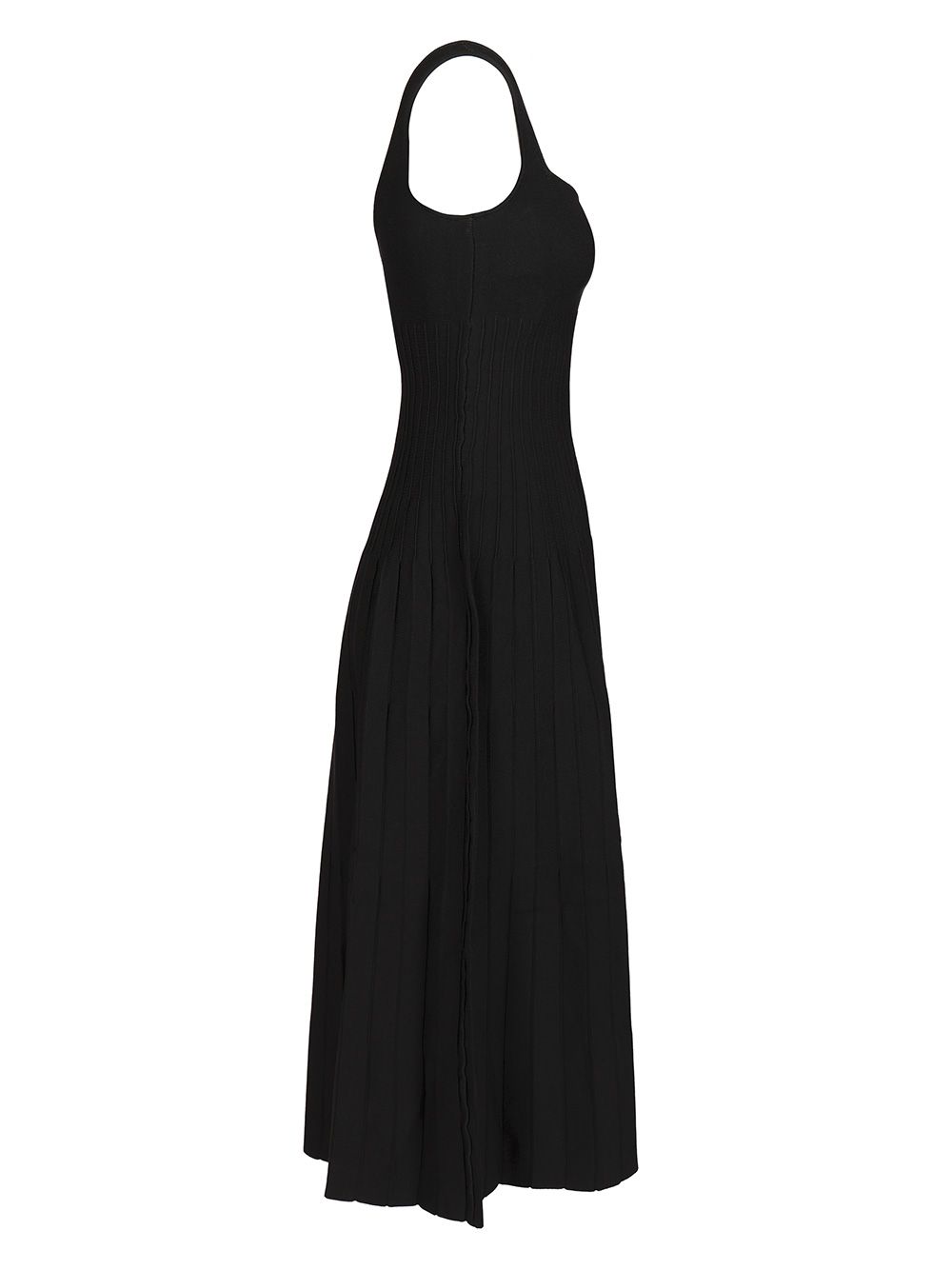 Staud Ellison Midi Dress Abiti - Nero | b32c5da7936c0f5e4420454cce3ebf81d53391ff