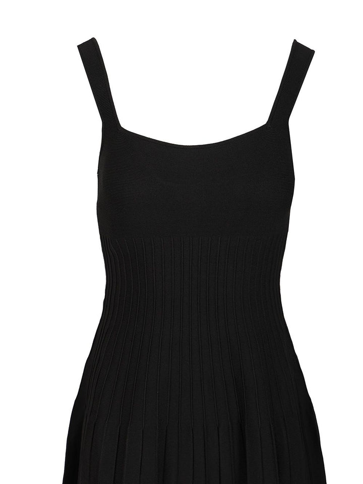 Staud Ellison Midi Dress Abiti - Nero | 1ea729fe99f22c75decae6aa7b5e9c065e3c1d03