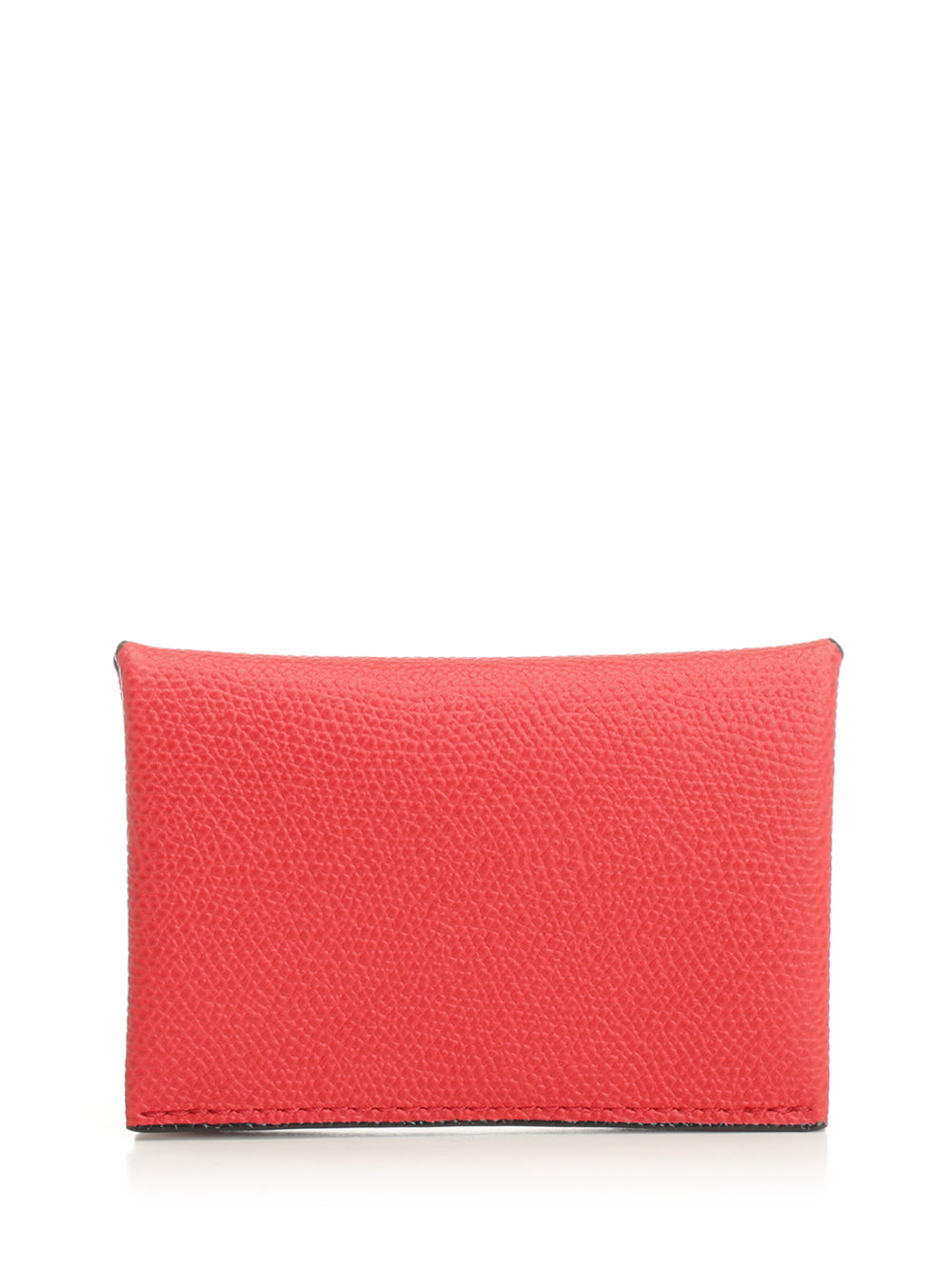 Valextra Button Card Holder Wallets - Rosso | 170c6be58a9b7690a02b3e9432c4ec460f69b73f