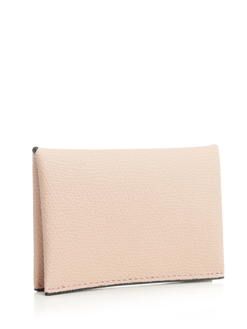Valextra Button Card Holder Wallets - Rose | e6f7bc1663ff1af765d53d8d2c0ef9b6c12b829a