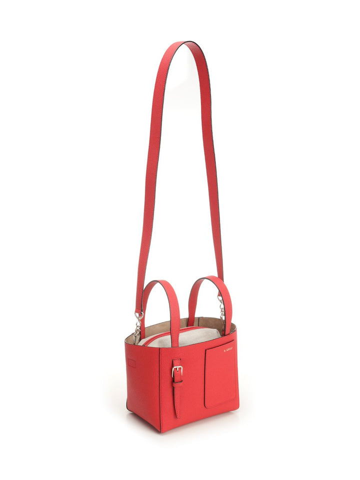 Valextra Micro Bucket Shoulder Bag Handbags - Rosso | c7c797ec65168c331968b334c18acb55345d6348