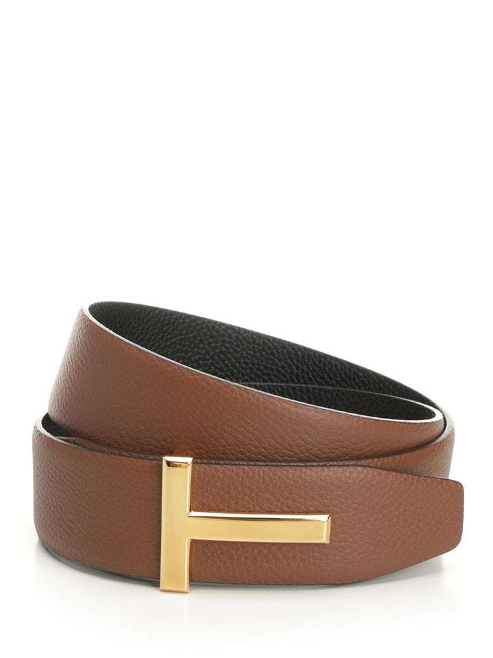 Tom Ford Reversible Belt Cinture - Marrone | 1ee935804e2fe77d465e289b8006a081d41bf73e