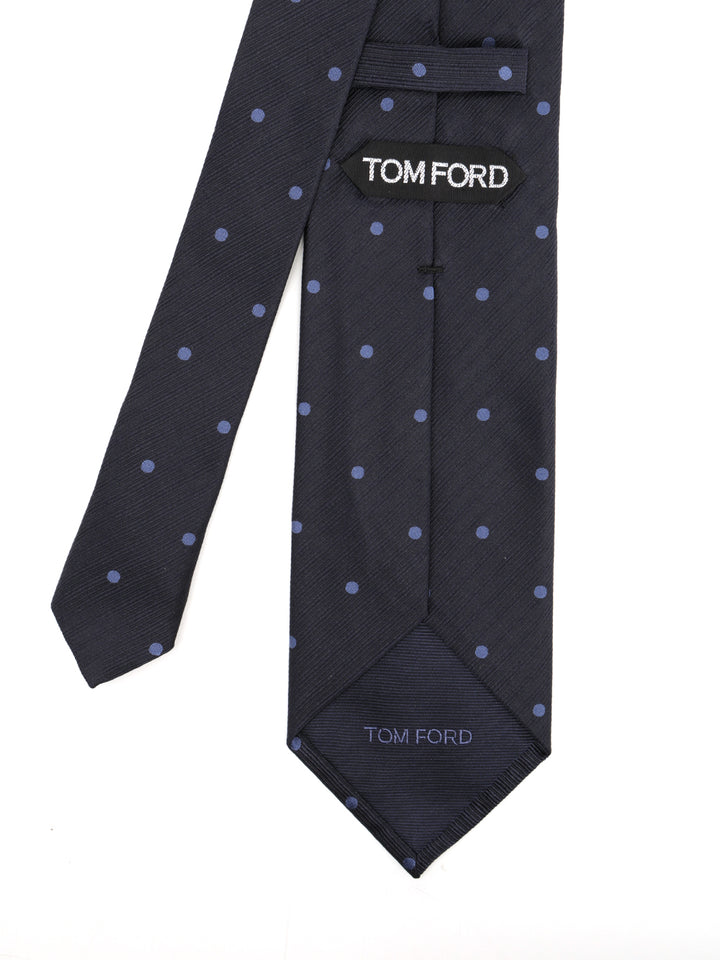 Tom Ford Silk Tie Ties And Bow Ties - Blu | 4e9efe496d380534d5ad608e86c7c07fe95dc789