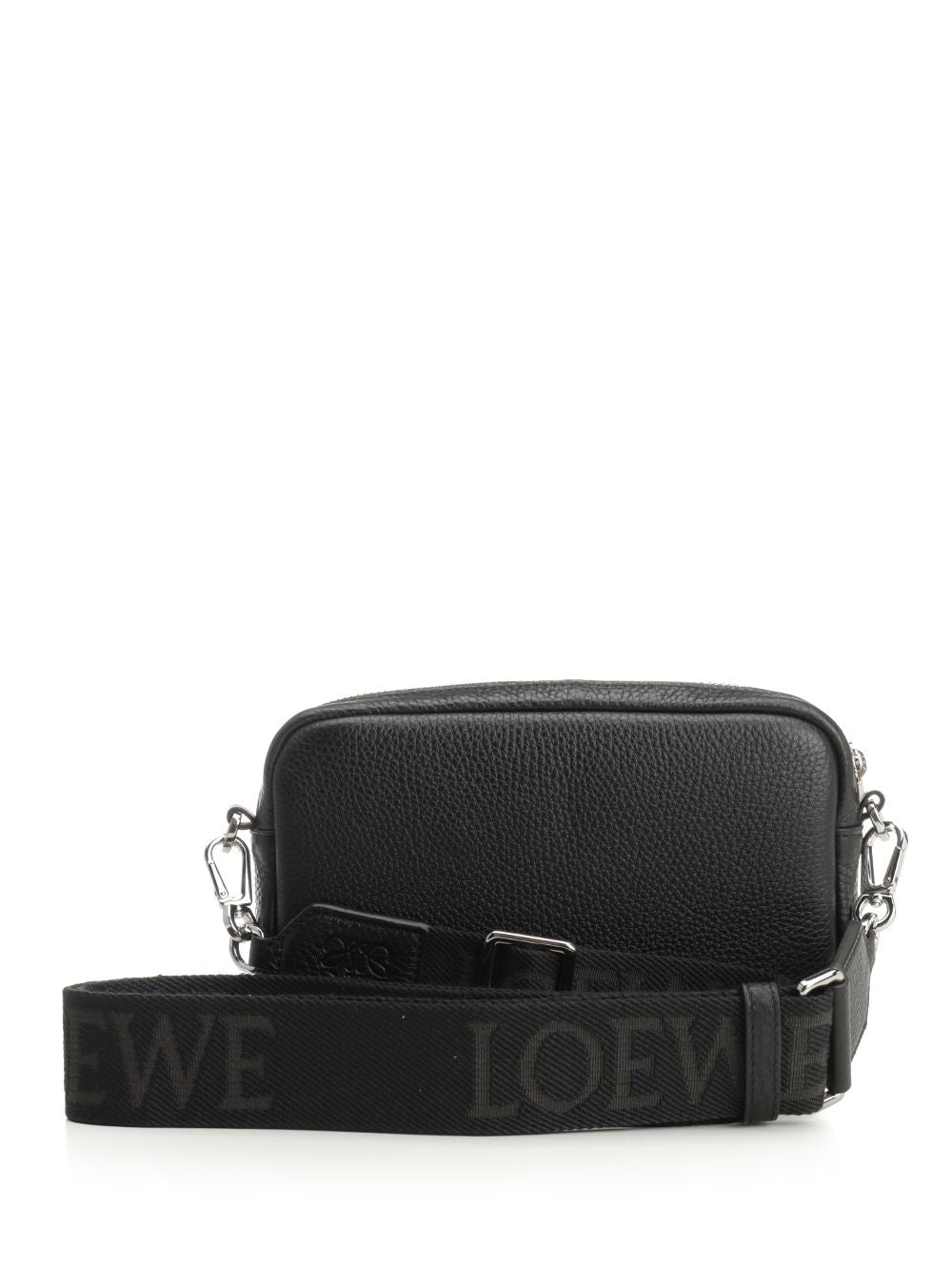 Loewe Messenger Pebble Crossbody Bags - Nero | fb41cf6cb41cd56fac0d9b34d67b34b7898c6c80