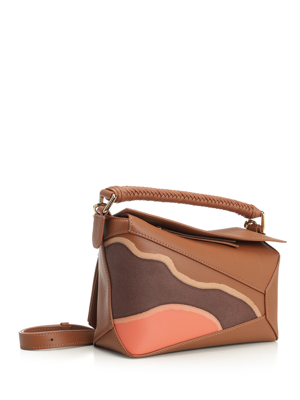 Loewe Puzzle Edge Handbags - Marrone | 995664162b1aa99bbbc771ae539131f3c21ea562