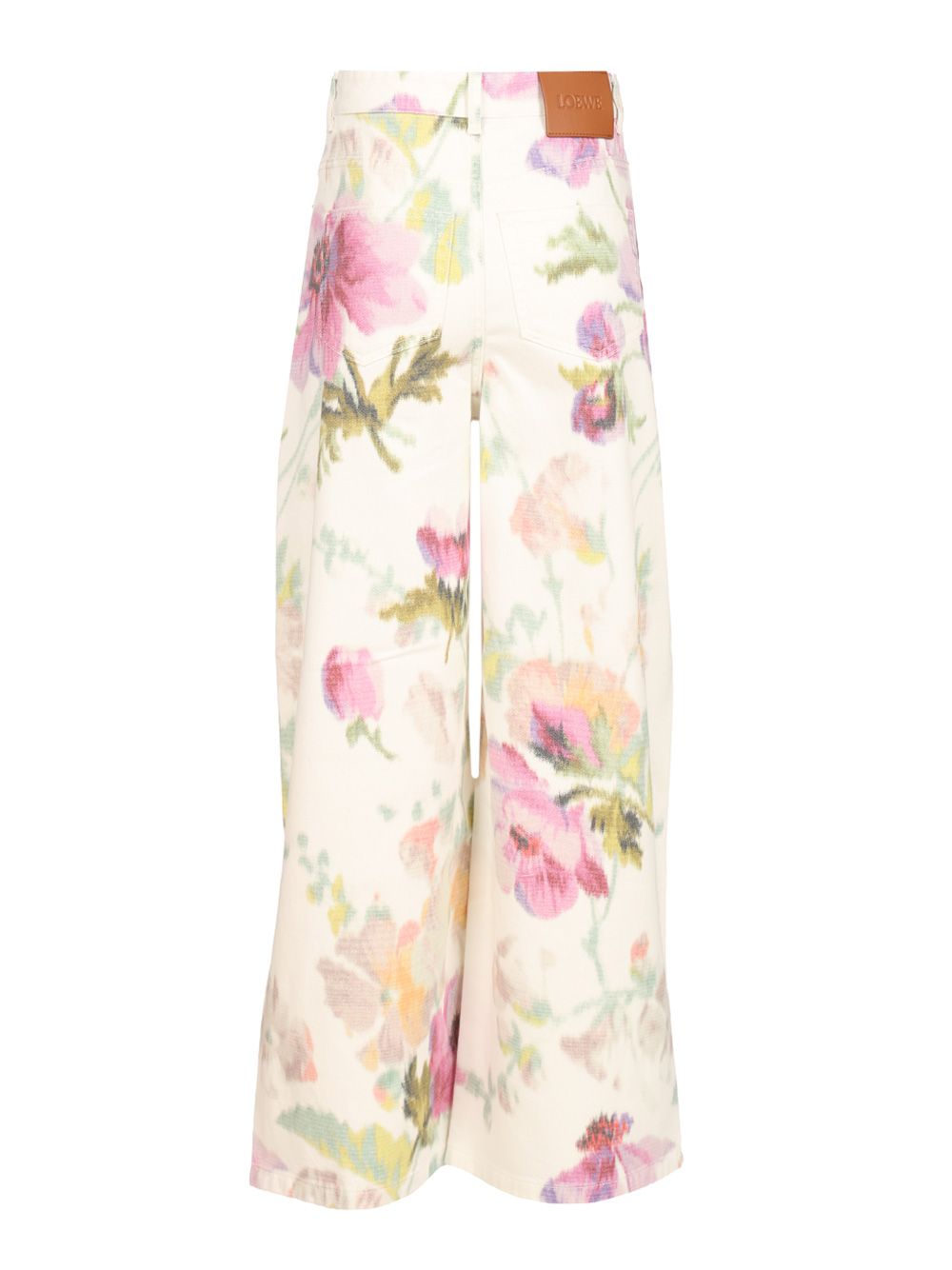 Loewe Digital Floral Print Jeans - Rose | b78edaf48af36884bd5fef03258870db2c51551b