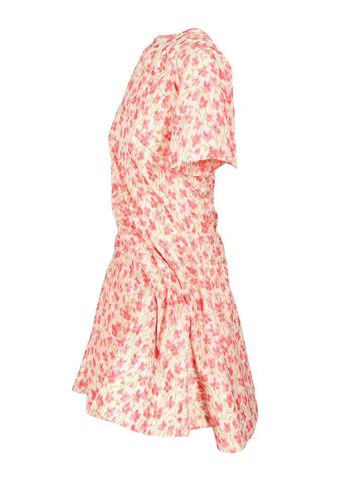 Loewe Silk Blend Taffeta Dress Abiti - Rose | 5d4a3ca81000385b3fbbef44b0e4015bb2f9e6e5