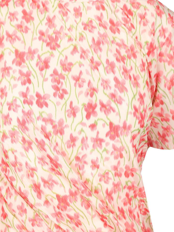 Loewe Silk Blend Taffeta Dress Abiti - Rose | 4cc79115ba85c8b3ab0d5a9695d795092dc74d5d