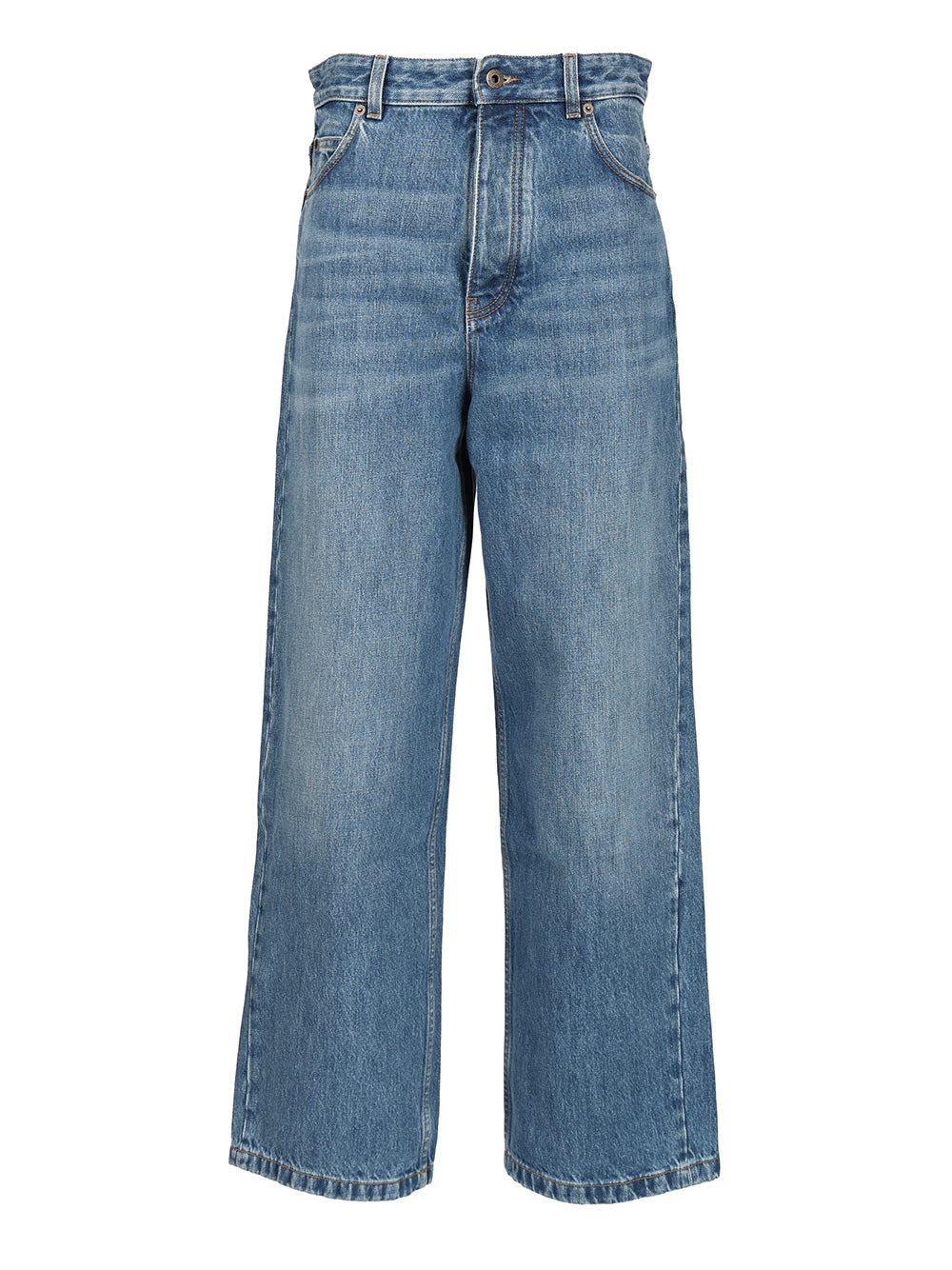 Loewe Cotton Denim Jeans - Blu | f6bf7262c209cffb51a6a1c06dfc363a0c0e8754
