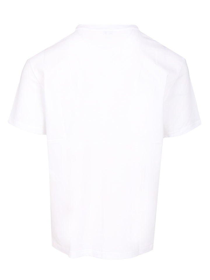 Loewe With Loewe Embroidery T-Shirt - Bianco | d9ec2993833e5b82fe992355ba909e99402d3008