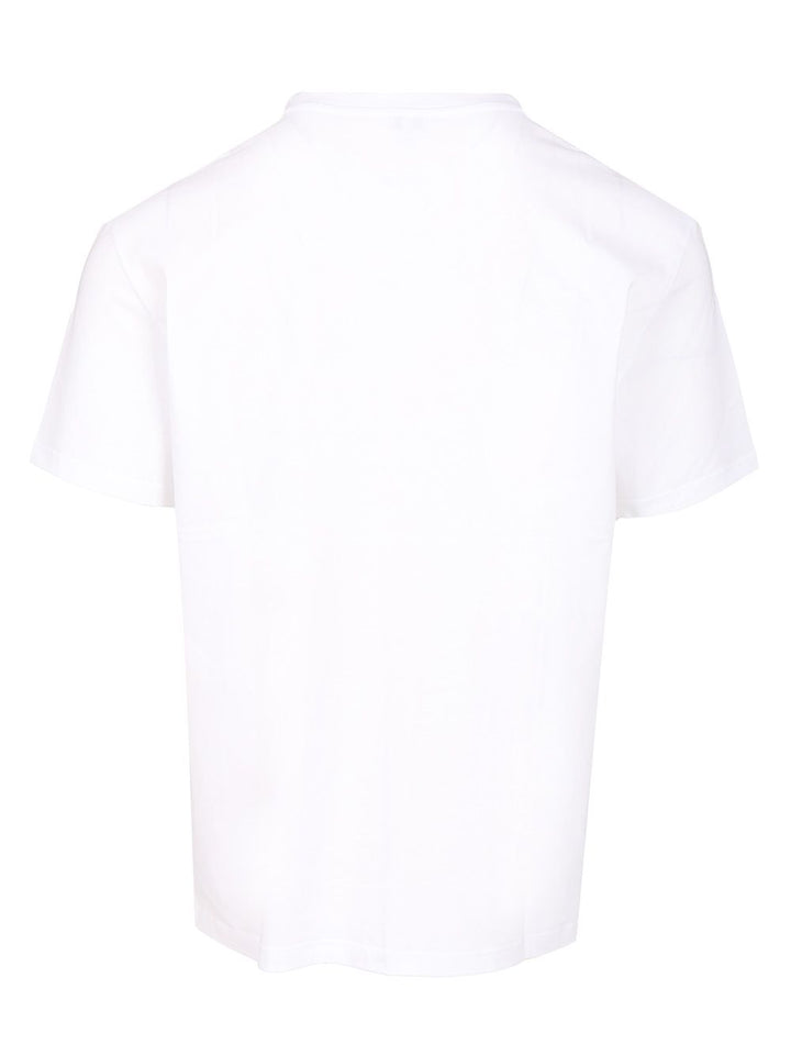 Loewe With Loewe Embroidery T-Shirt - Bianco | 8605c6bde8e697552bd99afb0f751861ad7a1c82