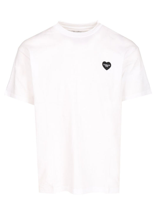 Heart Ii Hartt T-Shirt Bianco