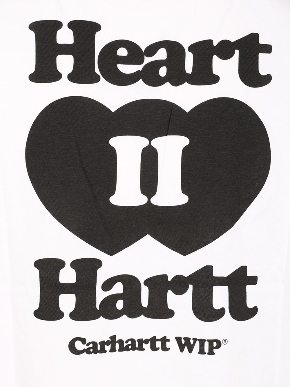 Carhartt Wip Heart Ii Hartt T-Shirt - Bianco | bdb50675c0e2df9aa3460628c2528cfa0ae9d29c