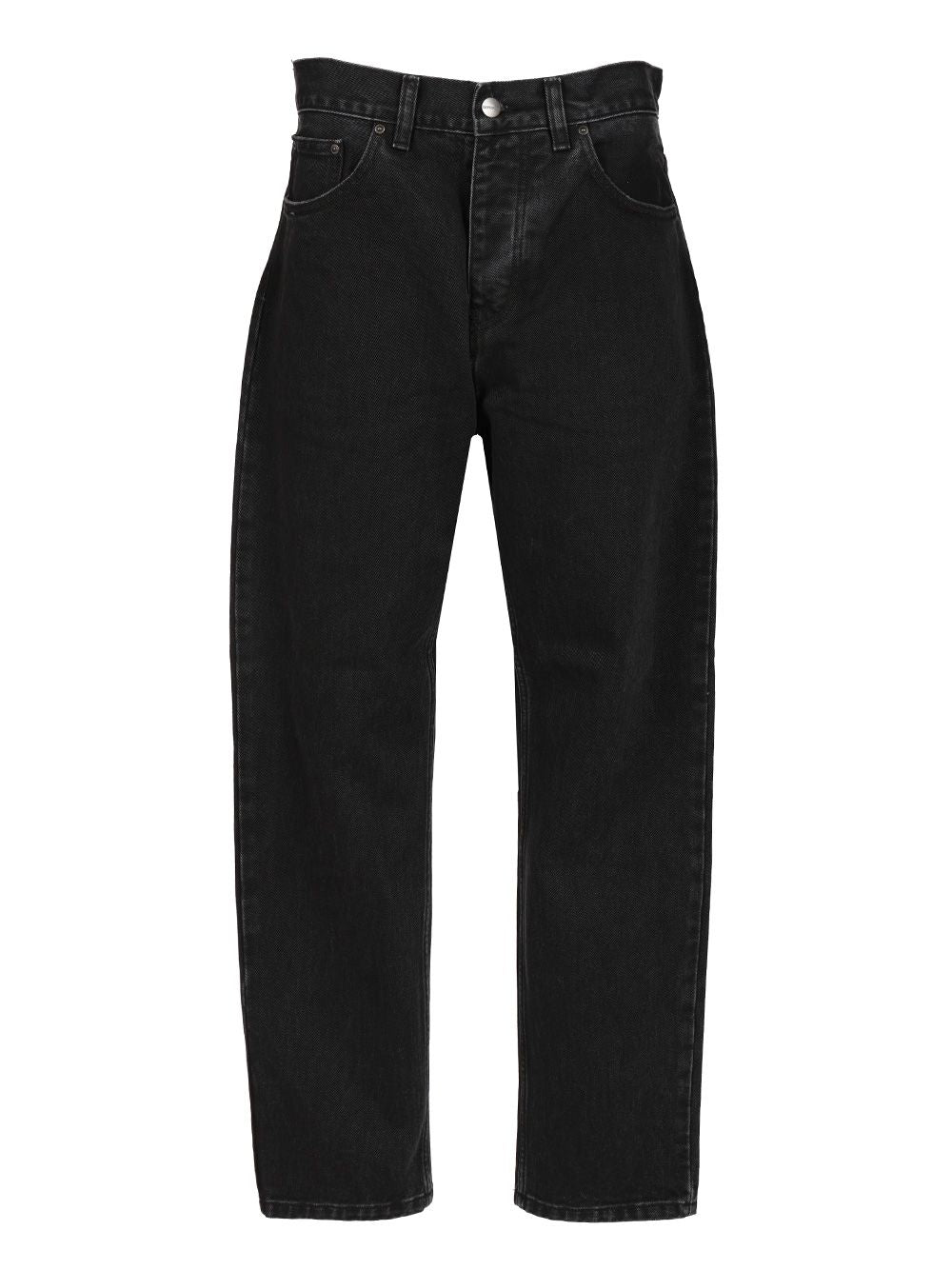 Carhartt Wip Newel Trousers - Nero | f119a85fe033ee7308df96ad842246f6f24bdc66