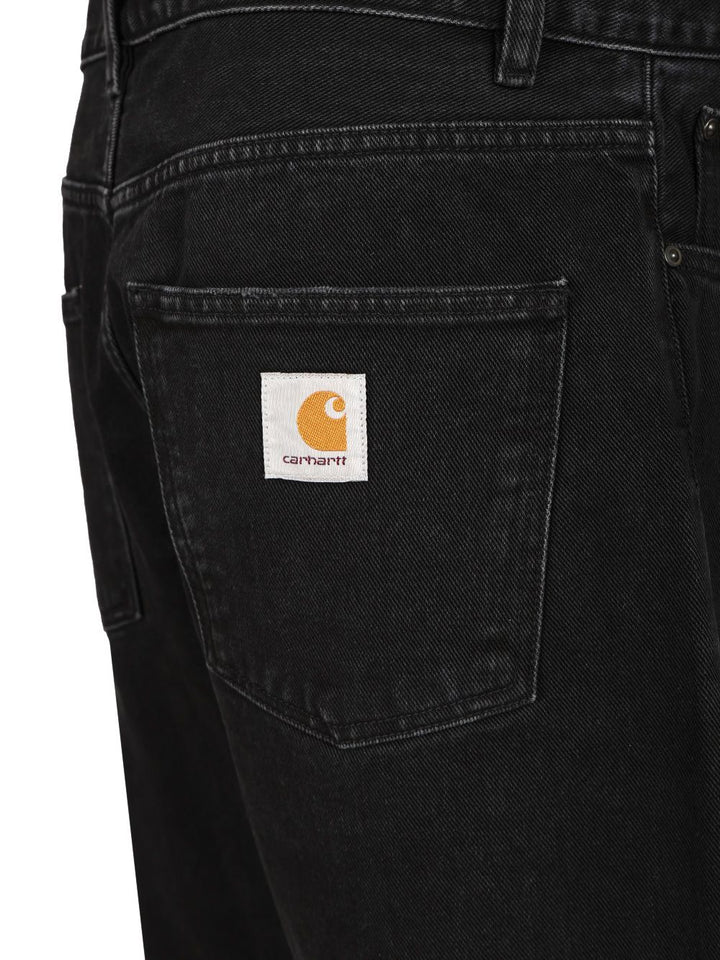 Carhartt Wip Newel Trousers - Nero | 7516264c0a9037527030f992d60c9d571a3dc3ad