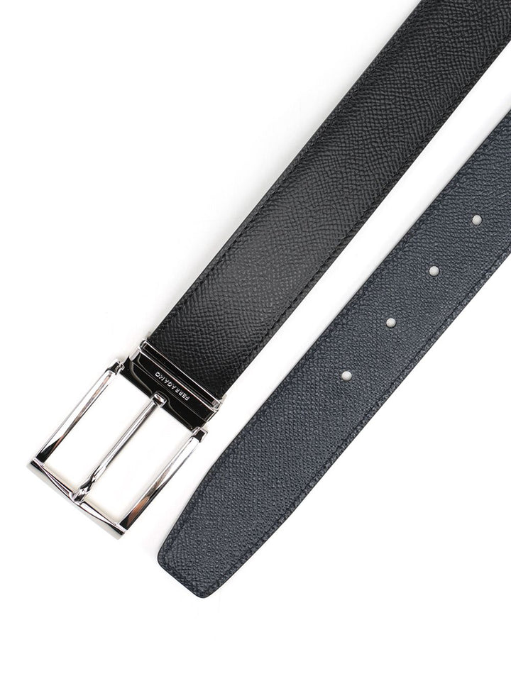 Ferragamo Reversible Leather Belt Cinture - Nero | 5347478527955290c7cfdb8bc0b7a469a305fc46