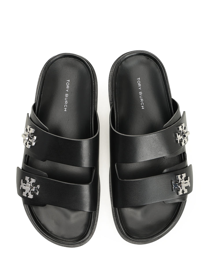 Tory Burch Sporty Slider Sandal Scarpe basse - Nero | fad19d4e94ca4c1d26dae1750726290a000a4873