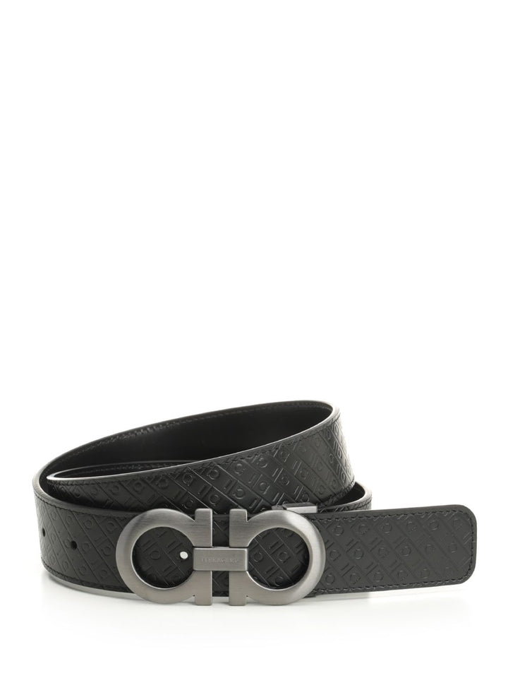 Ferragamo Reversible Gancini Belt Cinture - Nero | cb2b249db16a4b75c336f3dadf8b64e8f63d3405