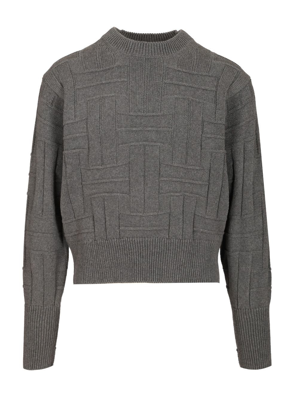 Kenzo Kenzo Weave Knitwear - Grey | f26650707d54b6f30e309c0de39047cd20907946