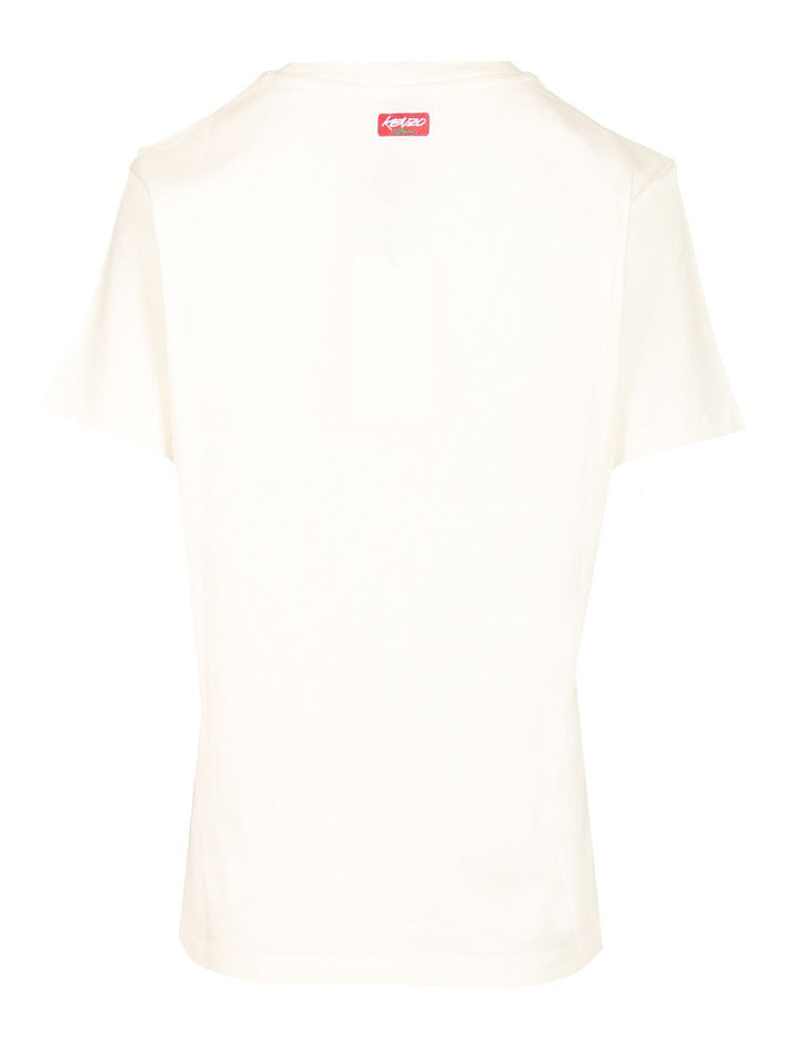 Kenzo Kenzo Future T-Shirt - Bianco | 05f799ad4cf6a340fd7357f33fa97cb89b7dc251